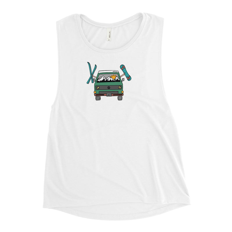 Shred Van Women's Muscle Tank Top