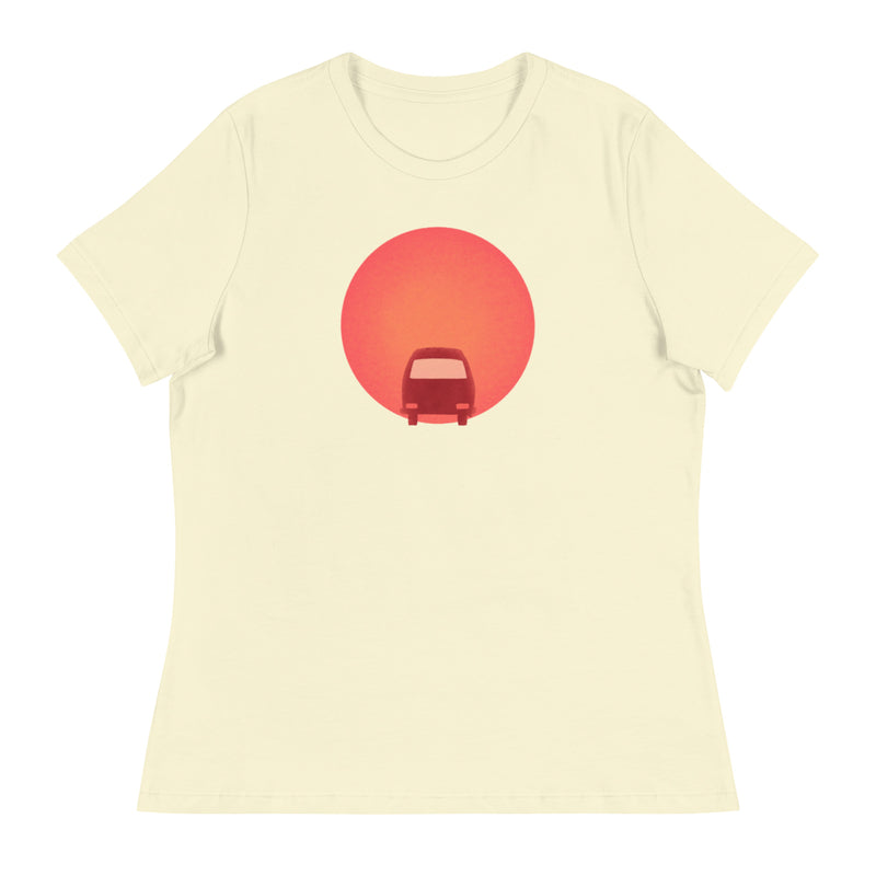 T-shirt Femme Sunset Bus