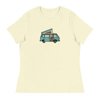 Thumbnail of Dog in Van Women's Relaxed Fit T-Shirt