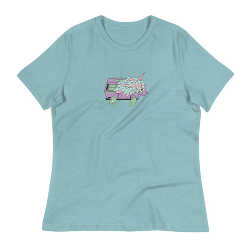 High-Top Hazel Unicorn Women's Relaxed T-Shirt