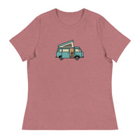 Thumbnail of Dog in Van Women's Relaxed Fit T-Shirt