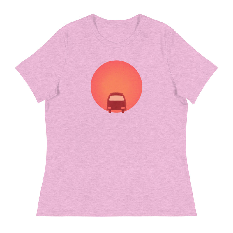 T-shirt Femme Sunset Bus