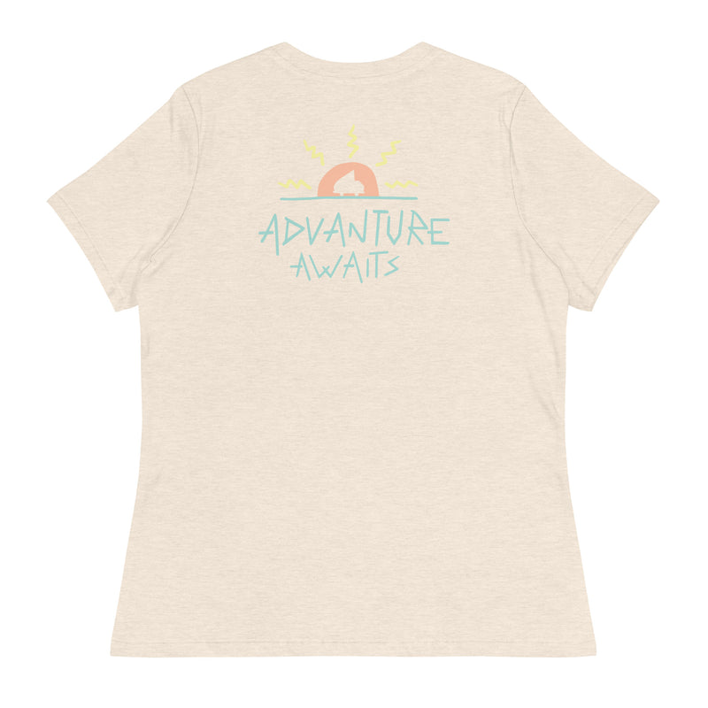 Advanture Awaits Women's Relaxed Fit T-Shirt