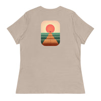 Thumbnail of T-shirt Femme Sunset Road