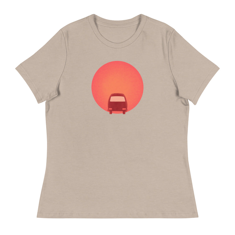 T-shirt Femme Sunset Bus