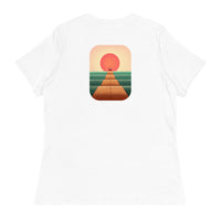 Thumbnail of T-shirt Femme Sunset Road