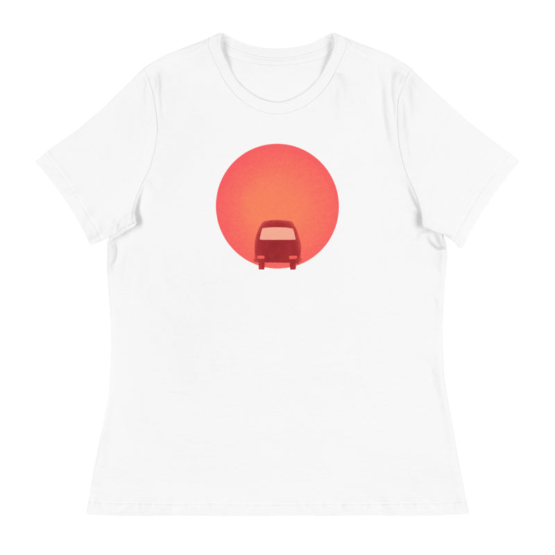 T-shirt Femme Sunset Bus