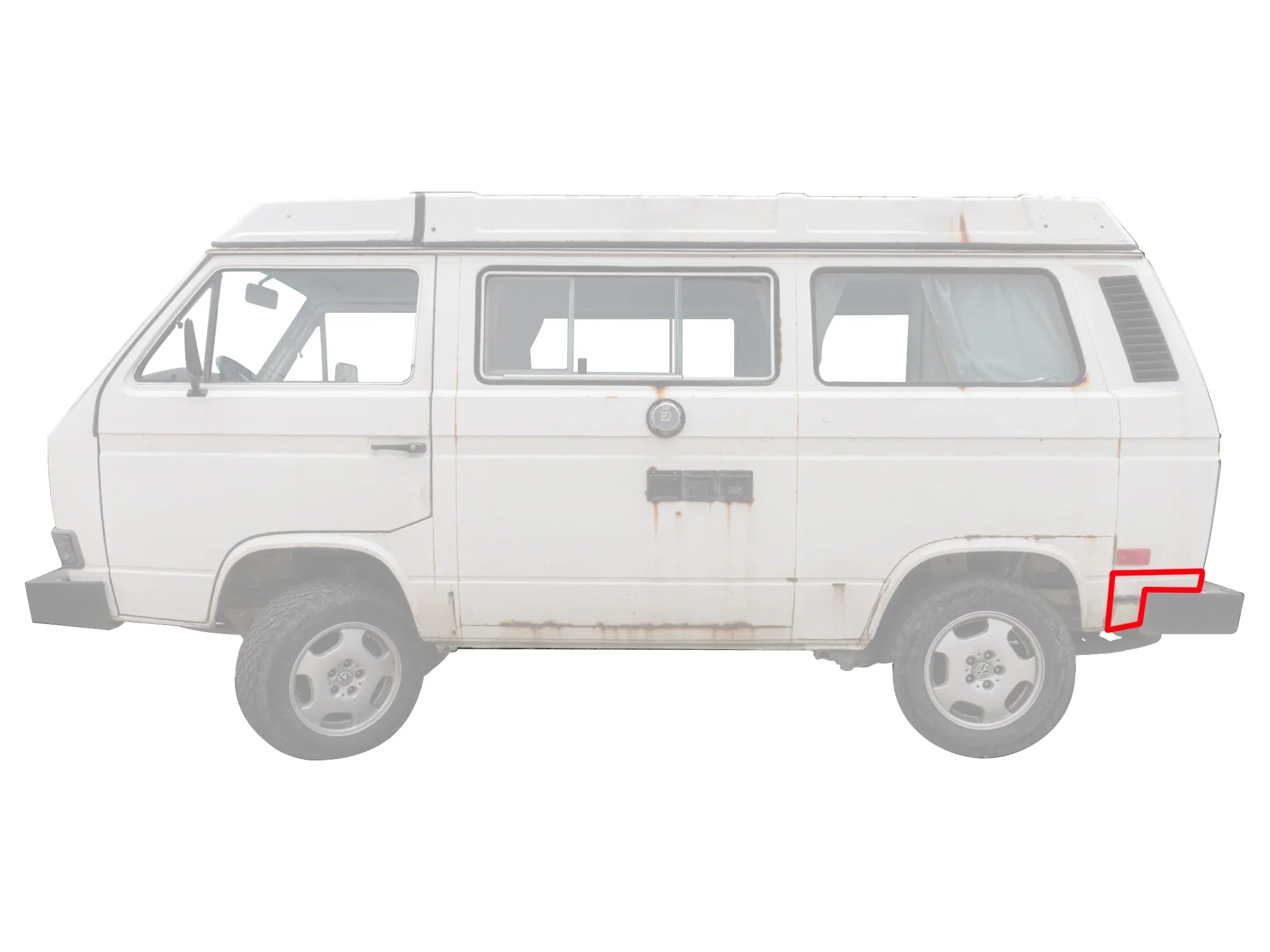 Body Panel - Lower Rear Corner [Vanagon] | 251-813-35 | GoWesty