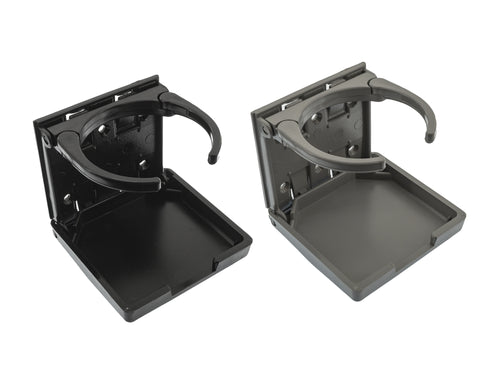 Folding Cup Holder with Adjustable Pivoting Arms