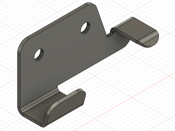 LP Hose Bracket *14GA Stainless Steel**Vibe Finish*