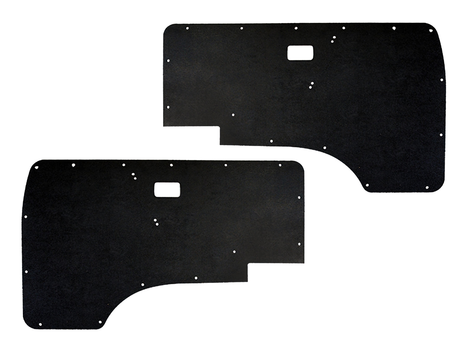ABS Plastic Trim Panel Set - Front Door [Vanagon] | FP-ABS | GoWesty