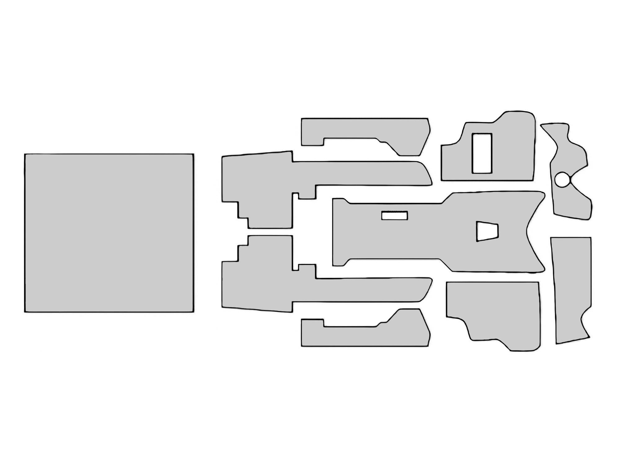 Complete Carpet Kit [Vanagon Westfalia]