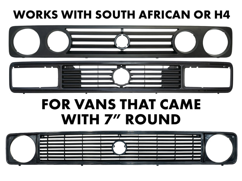 High Output Headlight Kit (S.A. Grille or H4 Rectangular Lenses) [Early Vanagon]
