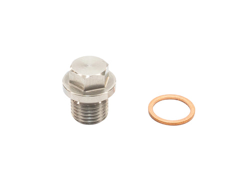 GoWesty Stainless Steel OE Style Oil Drain Plug w/Washer [Vanagon]