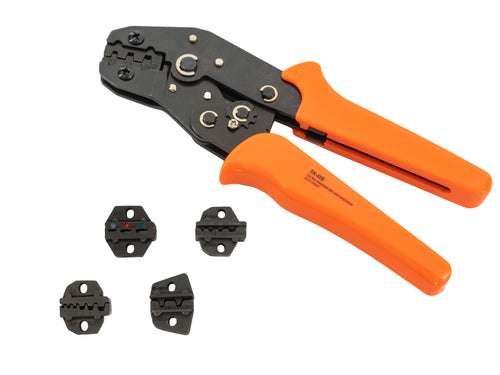 Wire Crimp Tool with Extra Jaws