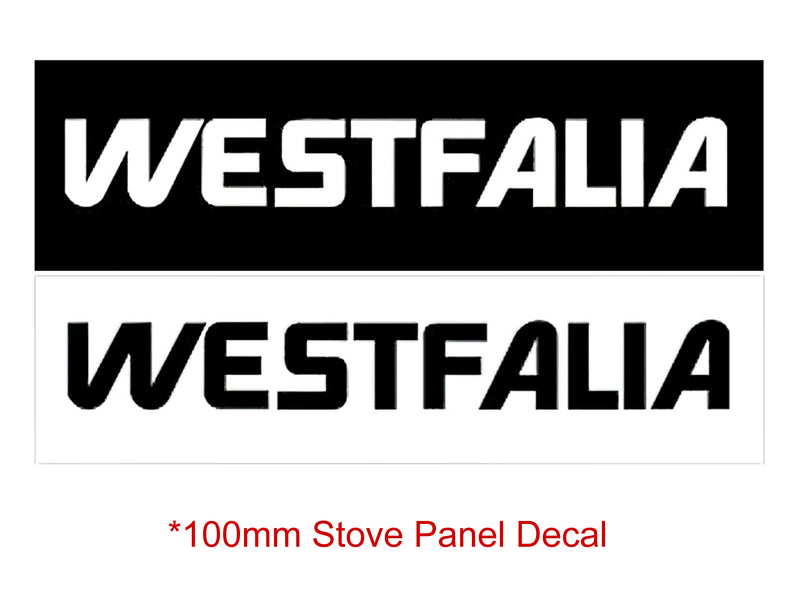 Westfalia Stove Panel Decal [Vanagon]