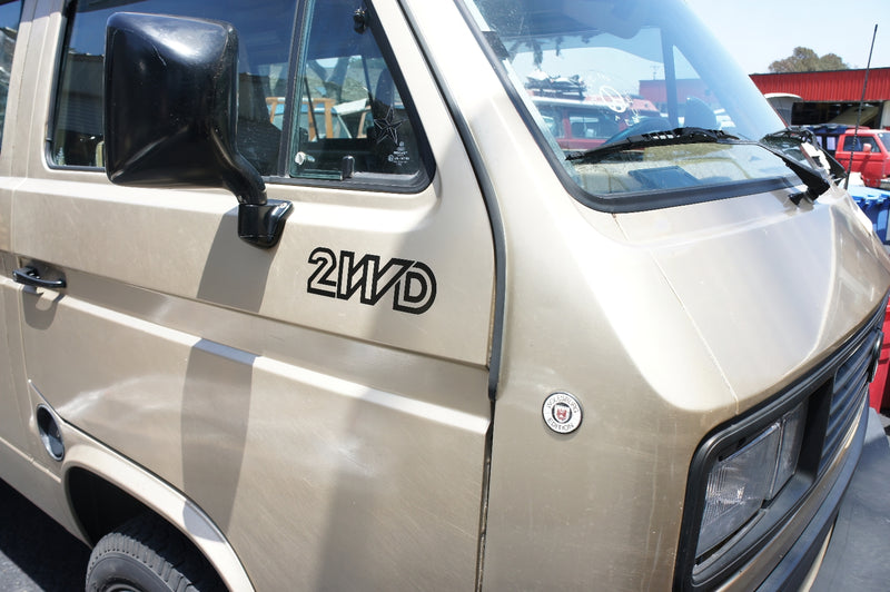 2WD Decal