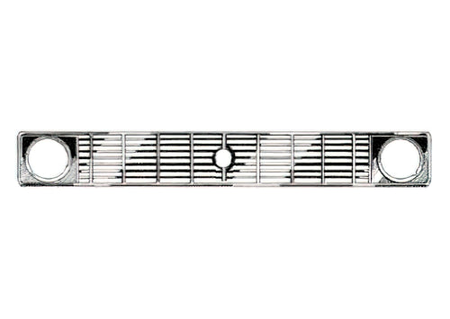 Front Upper Radiator Grille with Round Headlights [Vanagon]