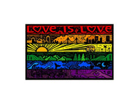Thumbnail of Love is Love Rainbow Sticker