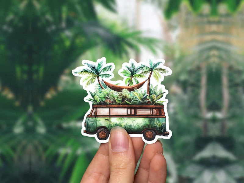 Jungle Van Sticker