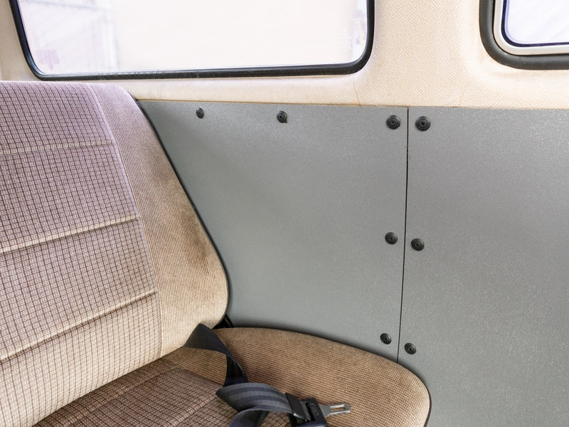 ABS Plastic Trim Panel - Left Rear Front Half [Vanagon Non-Camper]