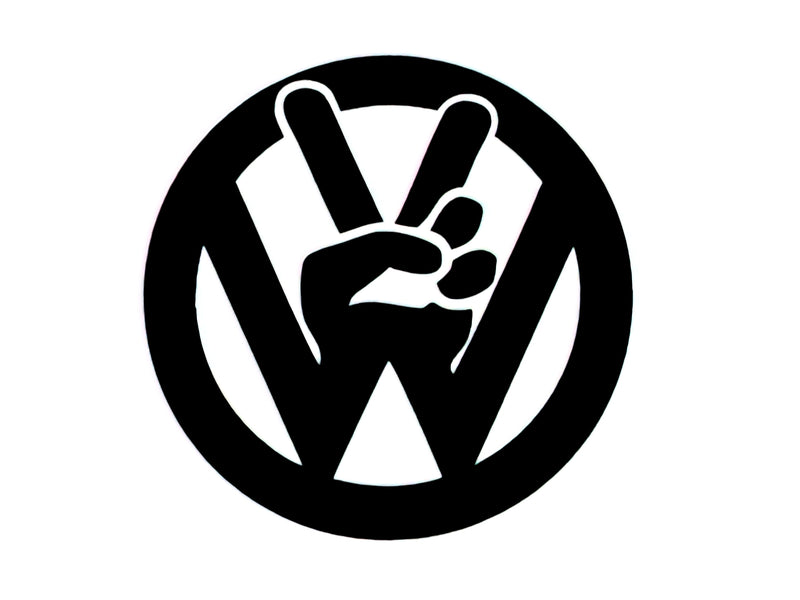 VW Peace Sticker