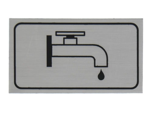 City Water Hook-Up Decal