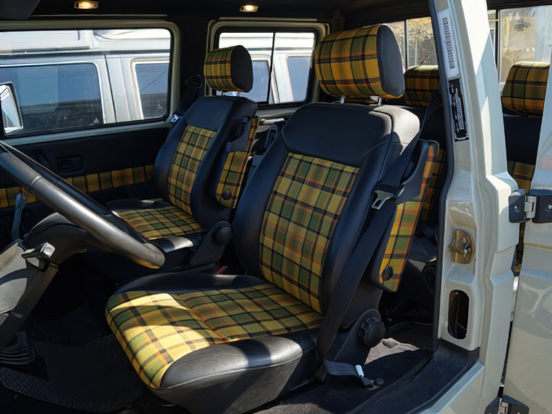 Clearance - Westfalia Plaid Upholstery Material (Sold Per Meter)