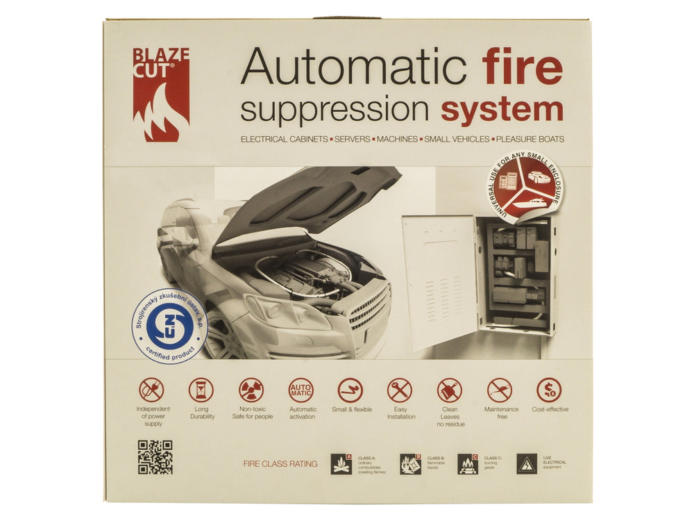 Blazecut fire suppression system GoWesty
