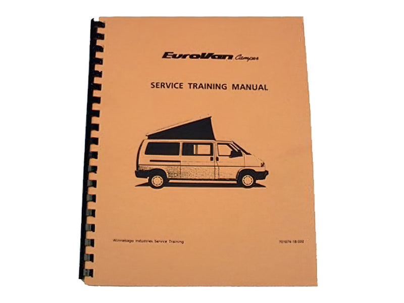 Eurovan Winnebago Service Training Manual