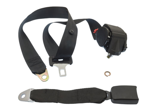 3-Point Retracting Seat Belt (Rear Seat, Driver or Passenger Side)