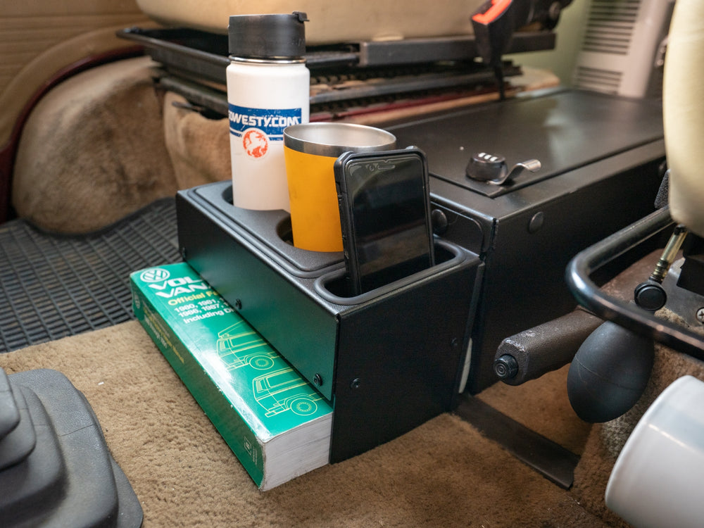 Cup holder insert for center console cubby GoWesty