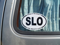 Thumbnail of Moving at the Speed of SLO Sticker