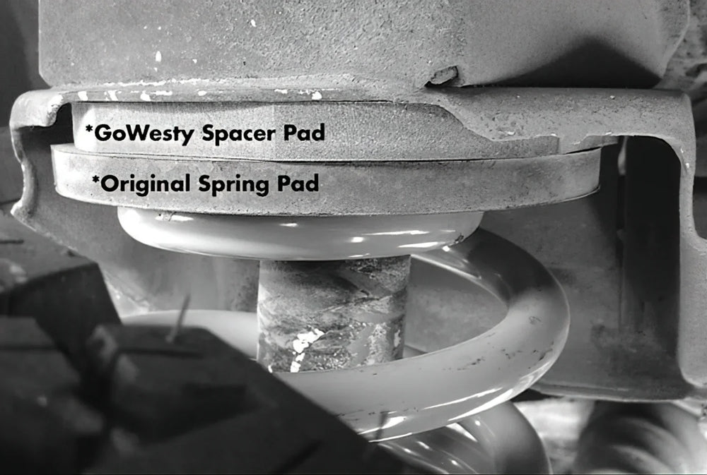 Rear Coil Spring Spacer Pad (Upper) | 7D0-511-147A | GoWesty