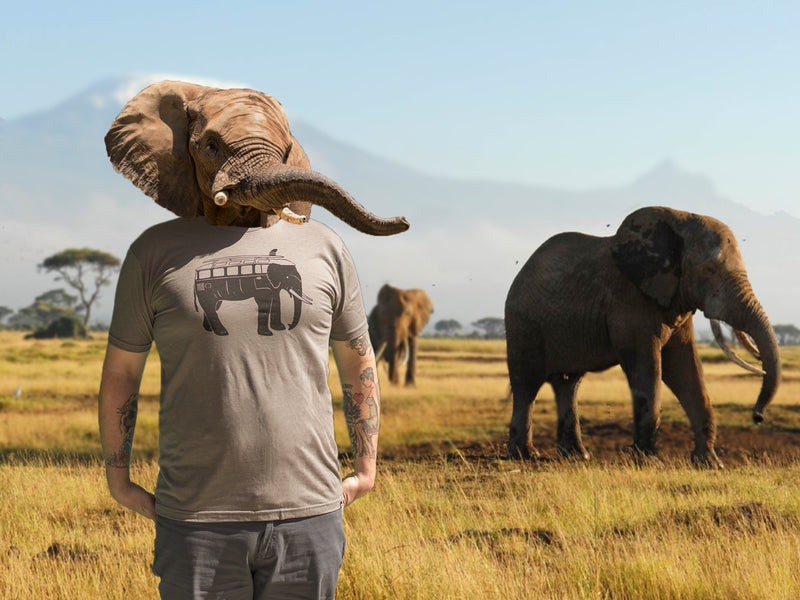 Easy Ride Elephant Vanimal T-Shirt