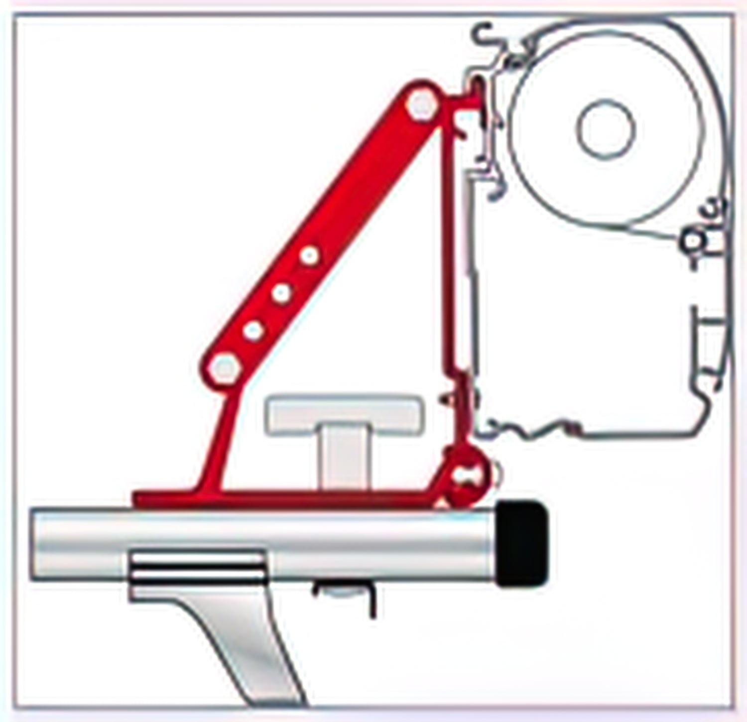 Tendalino Camper - Veranda a parete Fiamma F45s Tendalino Camper - Veranda a parete Fiamma F45s