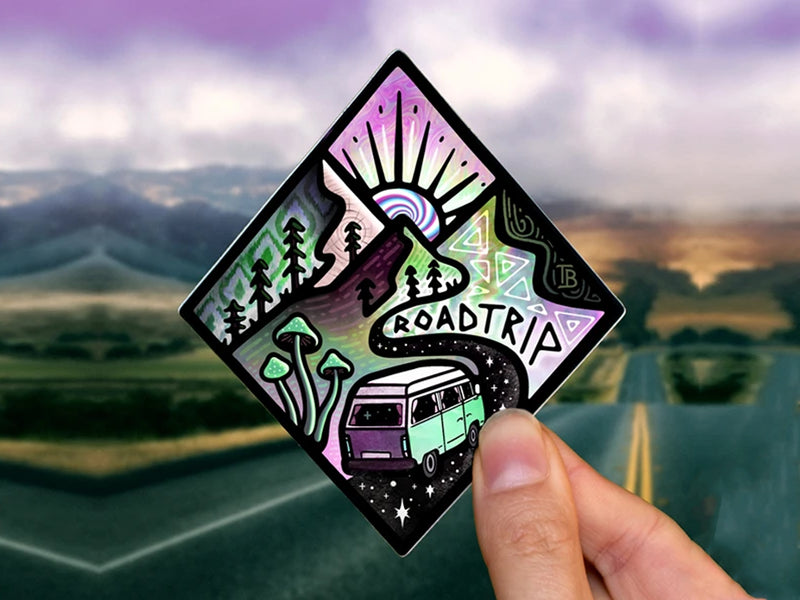 Road Trippy Sticker