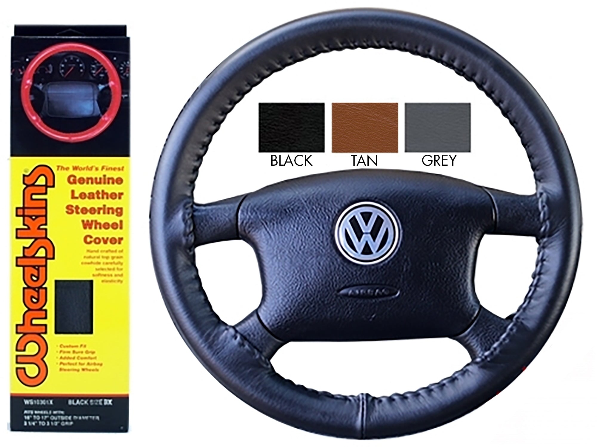Wheelskins - Genuine Leather Steering Wheel Covers
