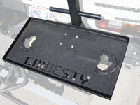 Thumbnail of Offset bracket with tray installed (tray not included)