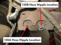 Thumbnail of Coolant Hose (RH Cylinder Head to Distribution Pipe)