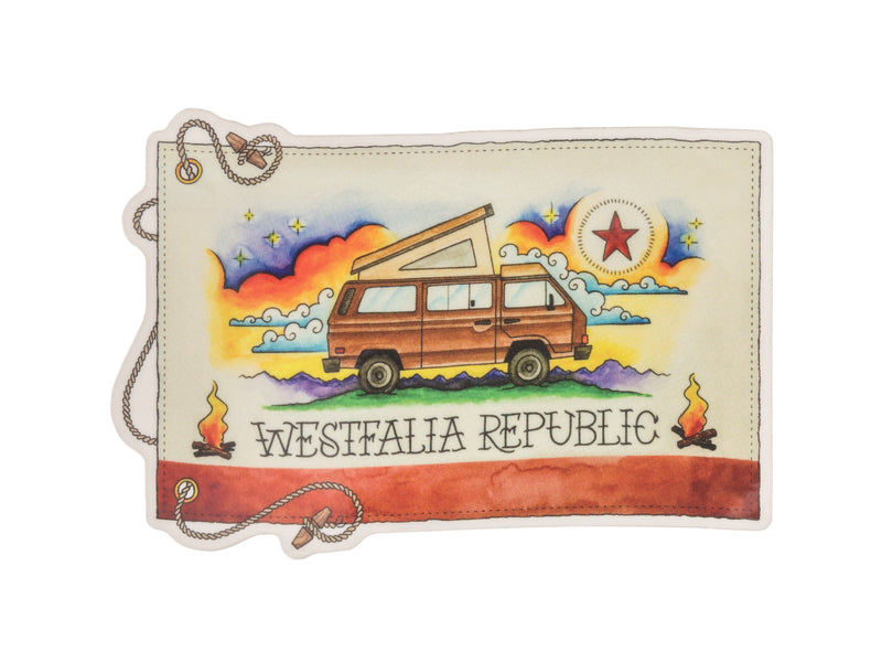 Westfalia Republic Sticker