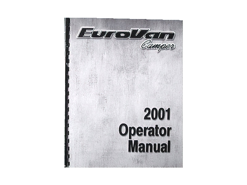 Eurovan Winnebago Manual 2001