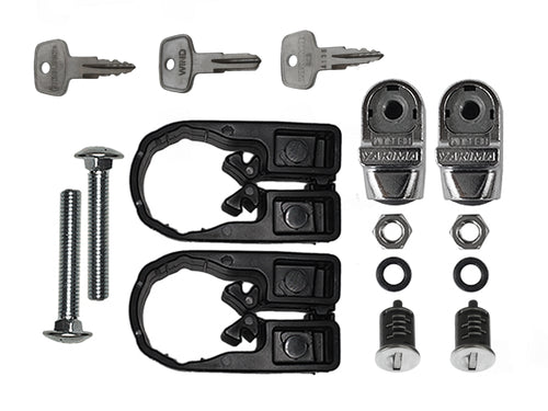 Locking Hardware Kit for Road Shower