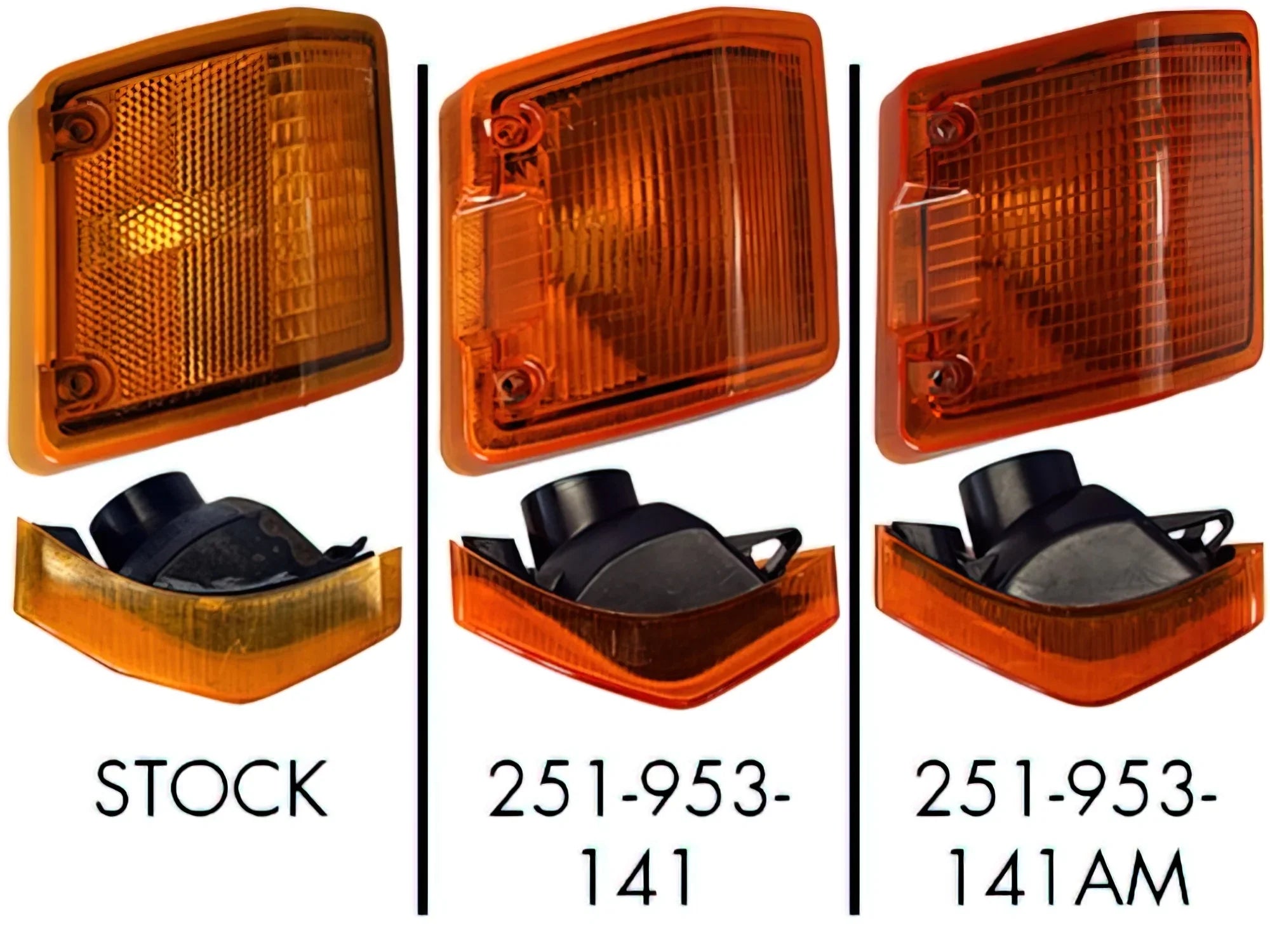 Turn Signal Lens - Left Front [Vanagon] | 251-953-141AM | GoWesty