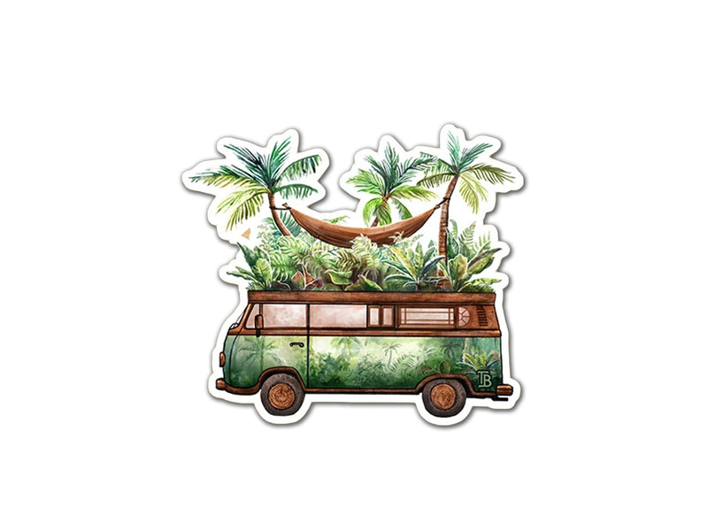 Jungle Van Sticker