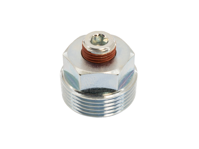 Gear Oil Fill Plug with External Hex and Threaded Port