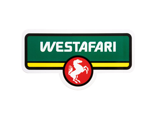 Westafari Luggage Rack Decal