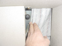 Thumbnail of Factory mounting point in rear cabinet of Vanagon.