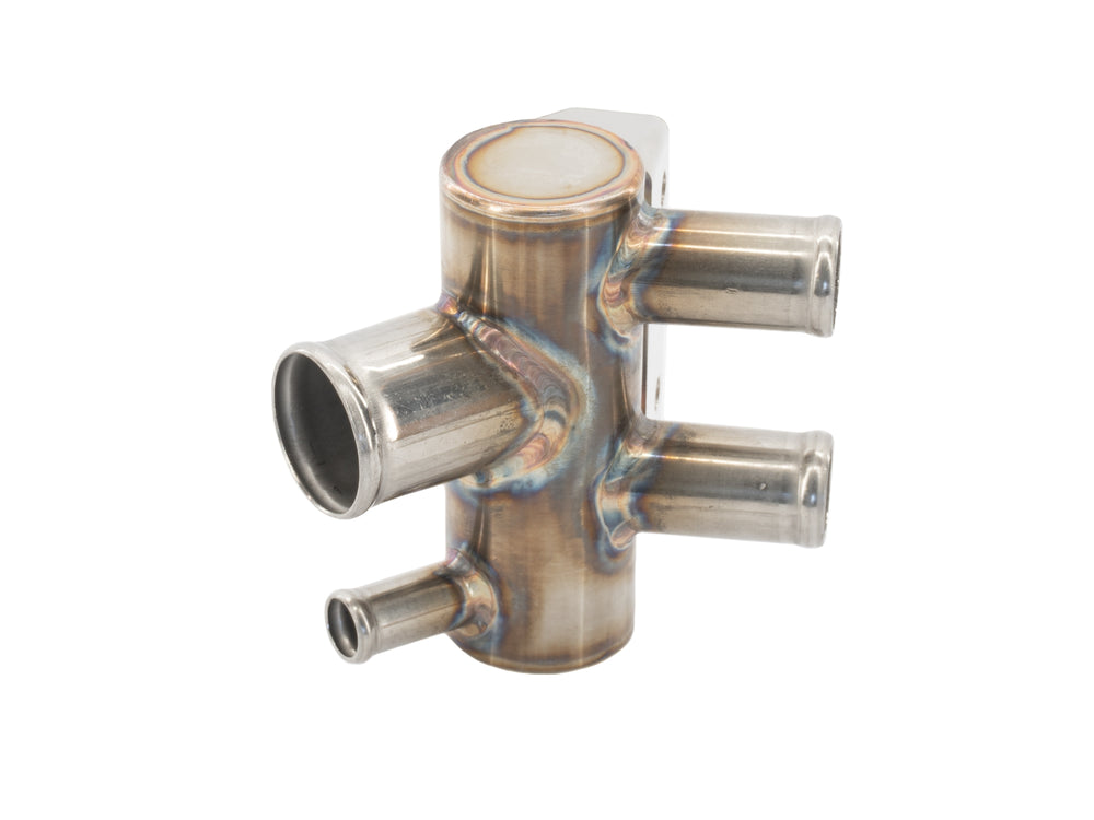 Stainless steel coolant hose junction syncro GoWesty