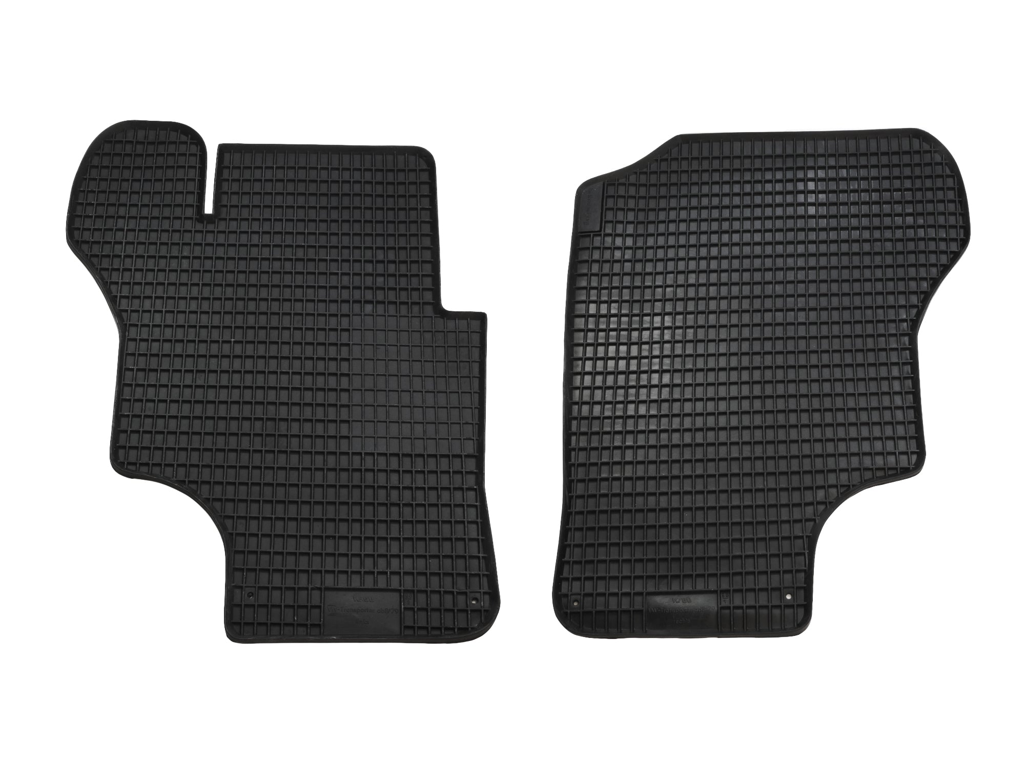 Rubber Mat - Rear Cargo Area [Vanagon Westfalia] Black